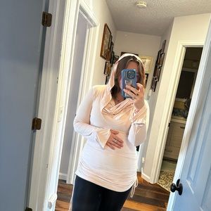 SOLD Warrior within pink dress hooded